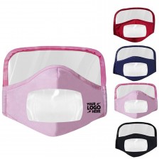 Detachable Visible Mouth Mask